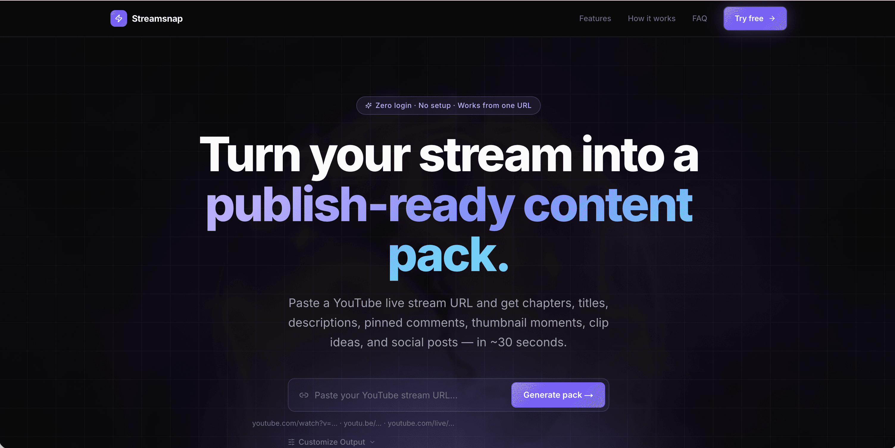Streamsnap Live